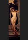 Lord Frederick Leighton A Bather painting